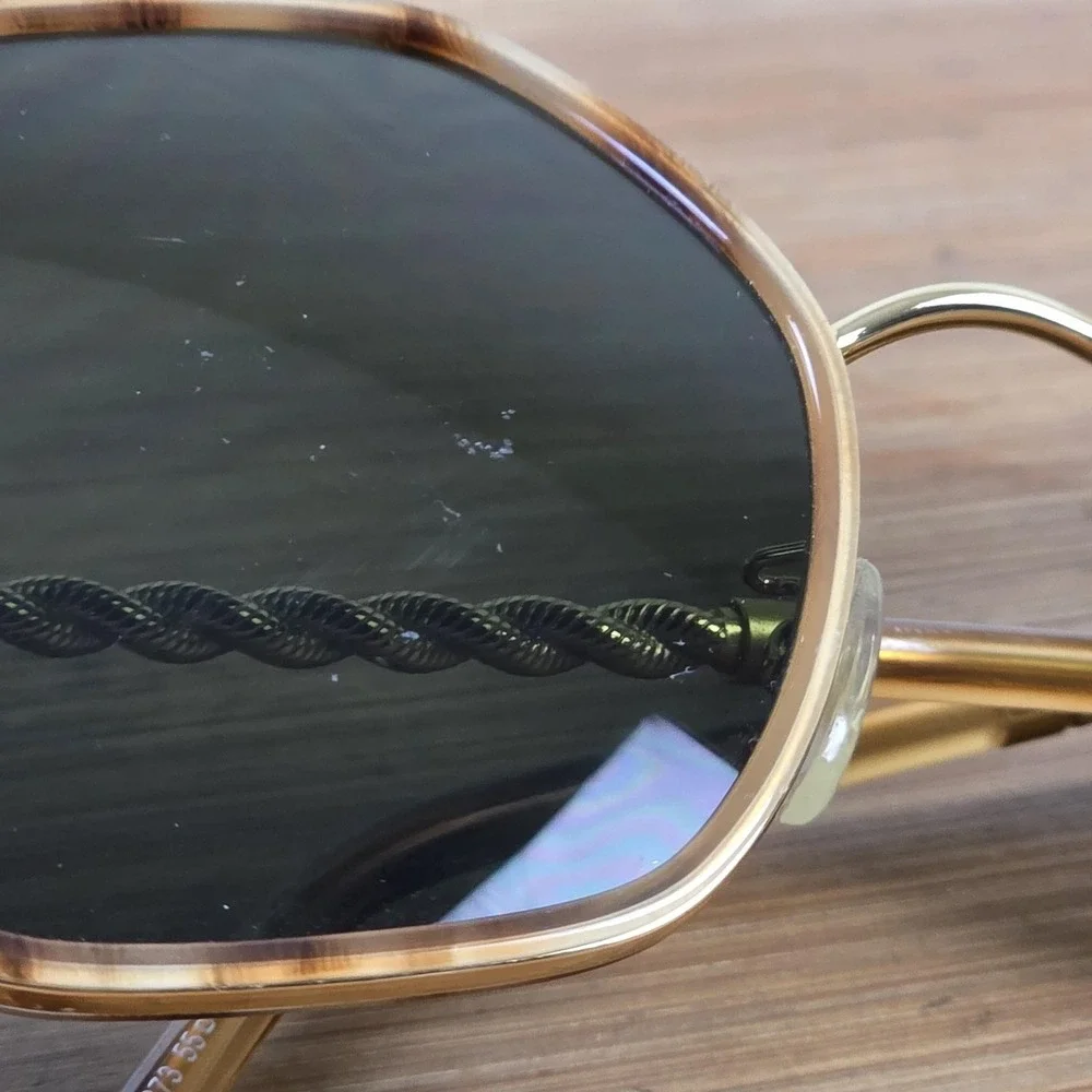 Tory Burch TY 6092 Sunglasses Womens 55-19-140 Gold Tortoise Frames Only